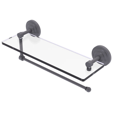 Prestige Que New Collection Paper Towel Holder with Glass Shelf