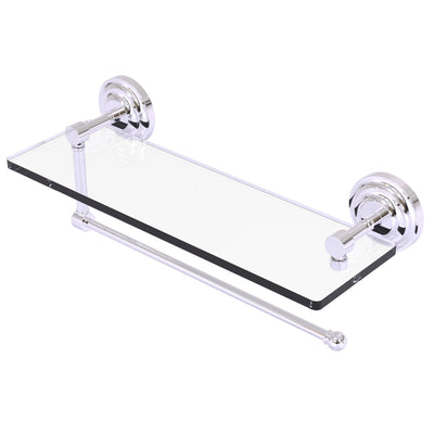 Prestige Que New Collection Paper Towel Holder with Glass Shelf