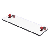 Prestige Regal Collection Glass Vanity Shelf with Beveled Edges