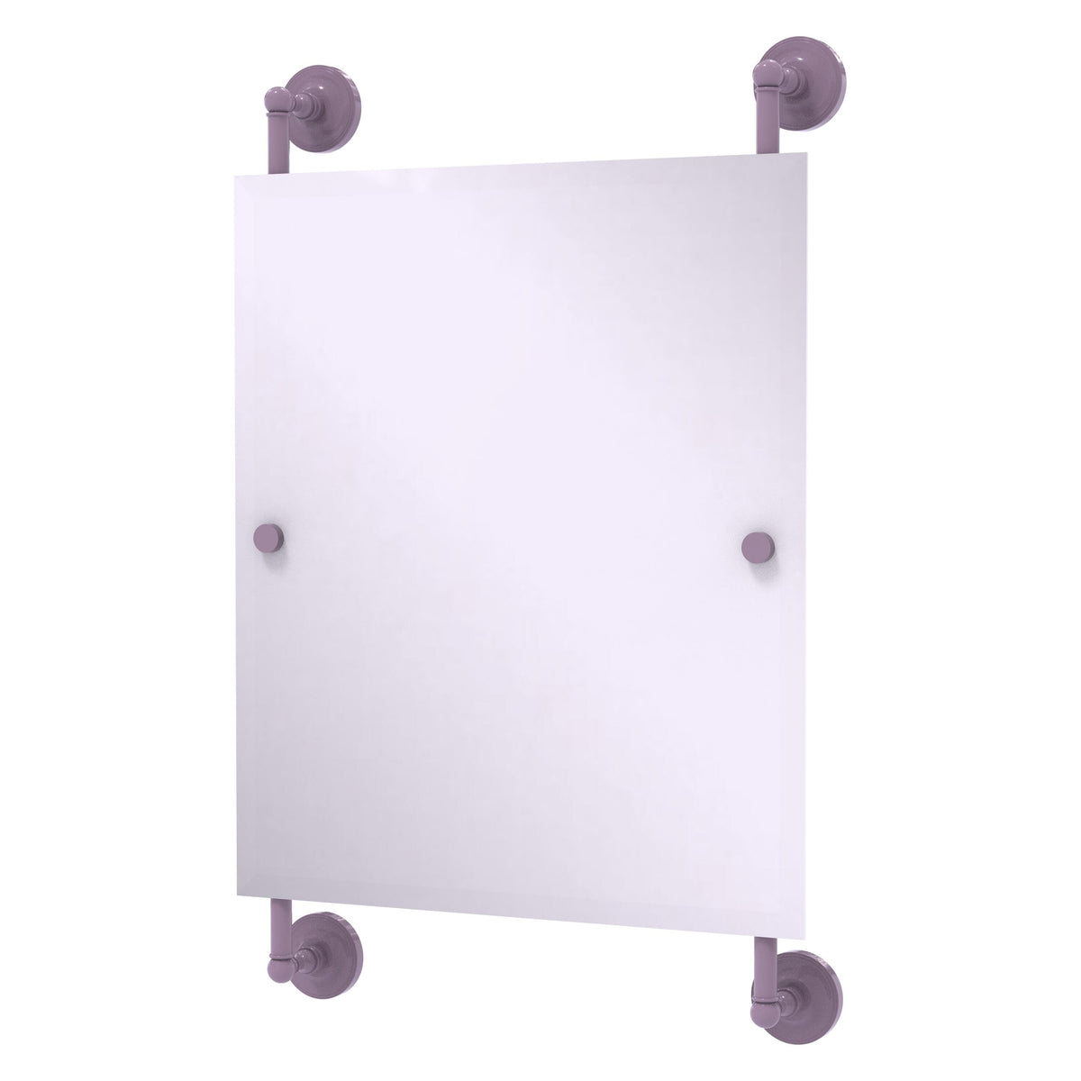 Prestige Regal Collection Rectangular Frameless Rail Mounted Mirror