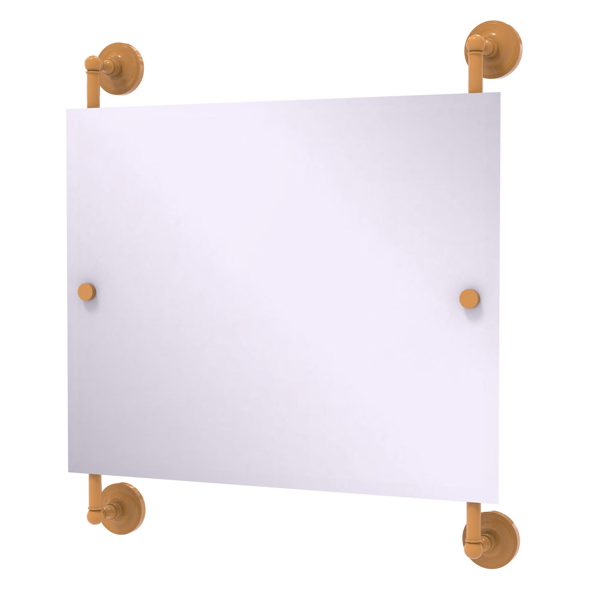 Prestige Regal Landscape Rectangular Frameless Rail Mounted Mirror