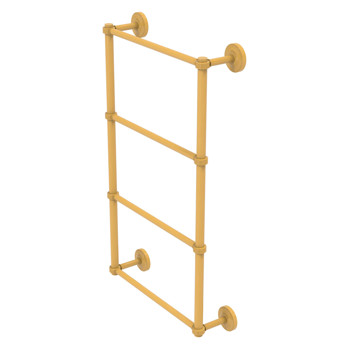 Prestige Regal Collection 4 Tier Ladder Towel Bar with Grooved Accents