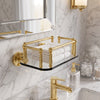 Prestige Regal Collection Wall Mounted Glass Guest Towel Tray