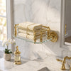 Prestige Regal Collection Wall Mounted Glass Guest Towel Tray