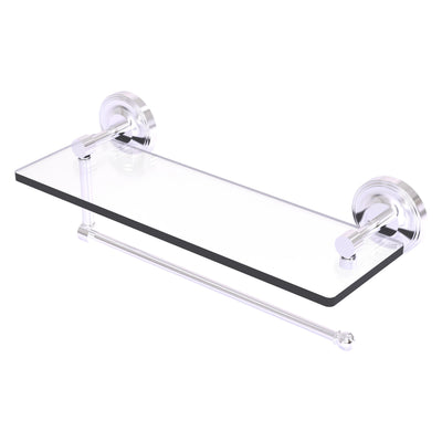 Prestige Regal Collection Paper Towel Holder with Glass Shelf