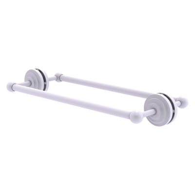 Que New Collection Back to Back Shower Door Towel Bar