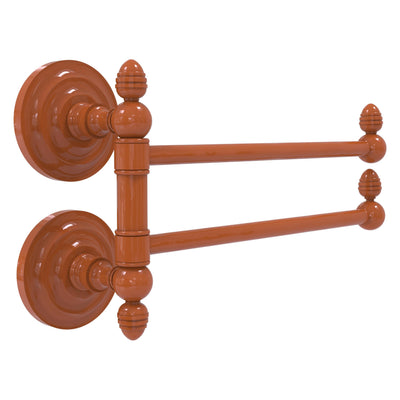 Que New Collection 2 Swing Arm Towel Rail