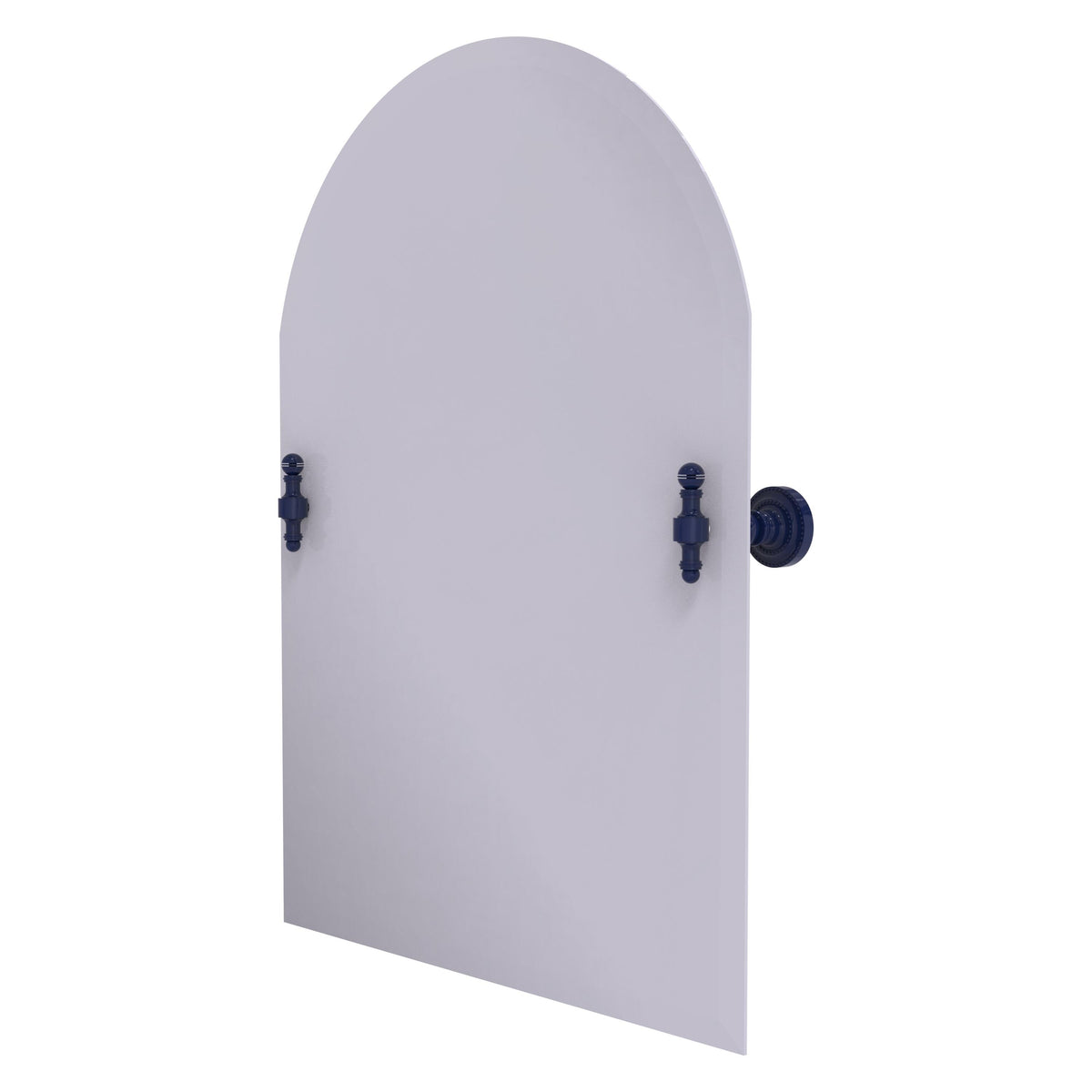 Frameless Arched Top Tilt Mirror with Beveled Edge
