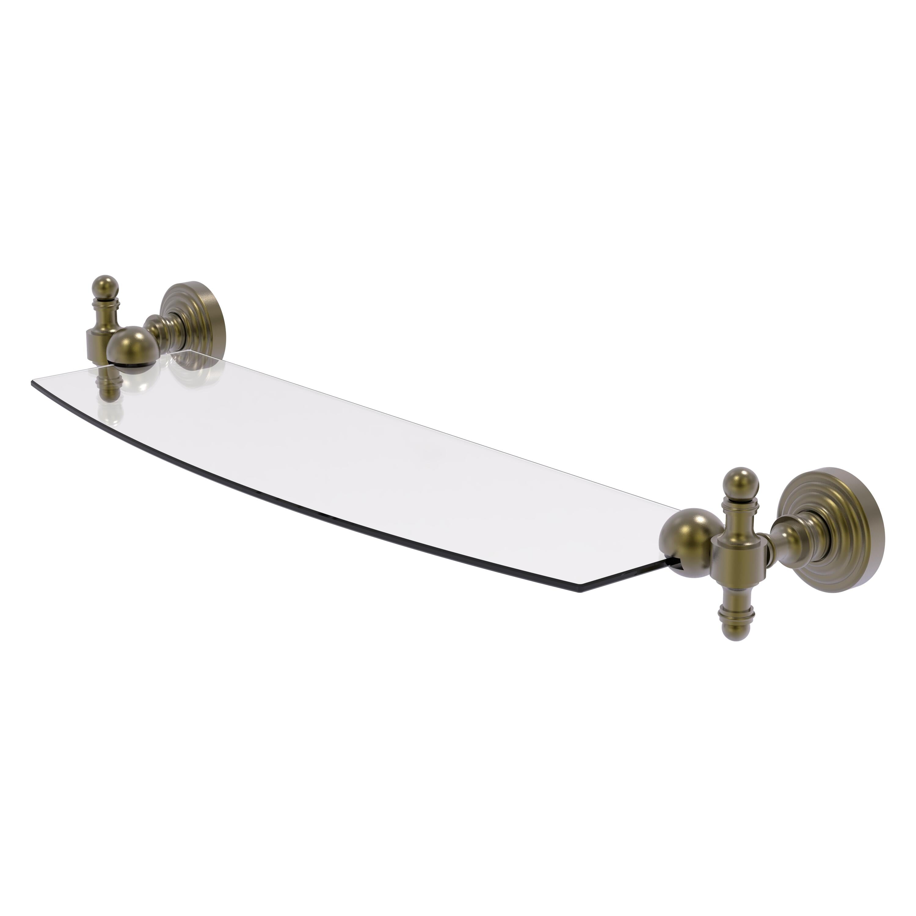 Retro Wave Collection Glass Shelf | Allied Brass