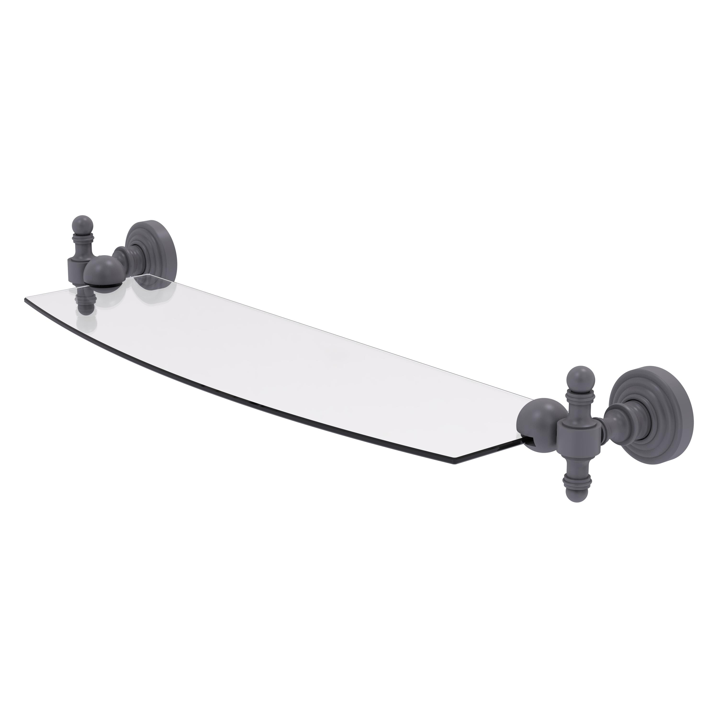 Retro Wave Collection Glass Shelf | Allied Brass