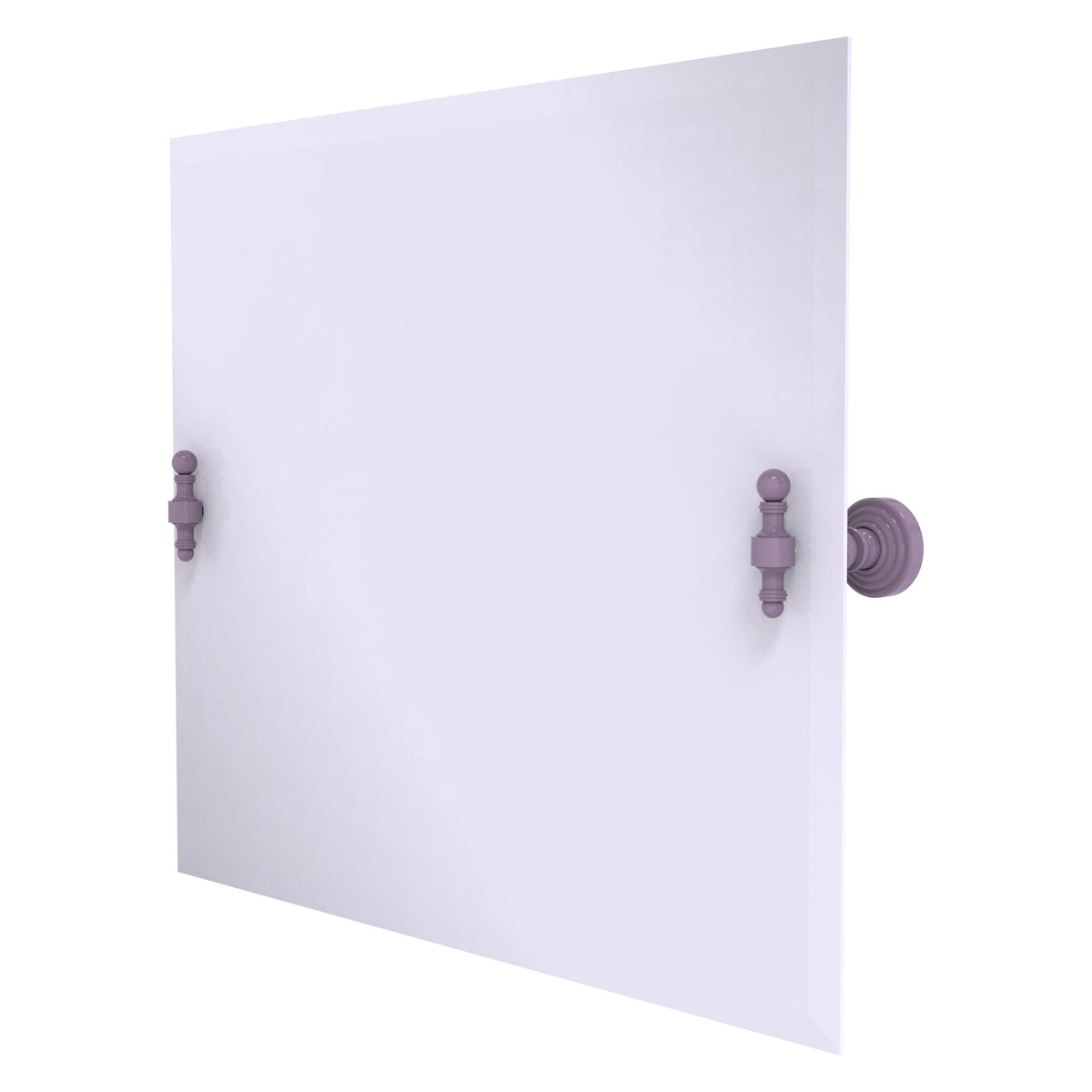 Frameless Landscape Rectangular Tilt Mirror with Beveled Edge