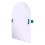 Frameless Arched Top Tilt Mirror with Beveled Edge