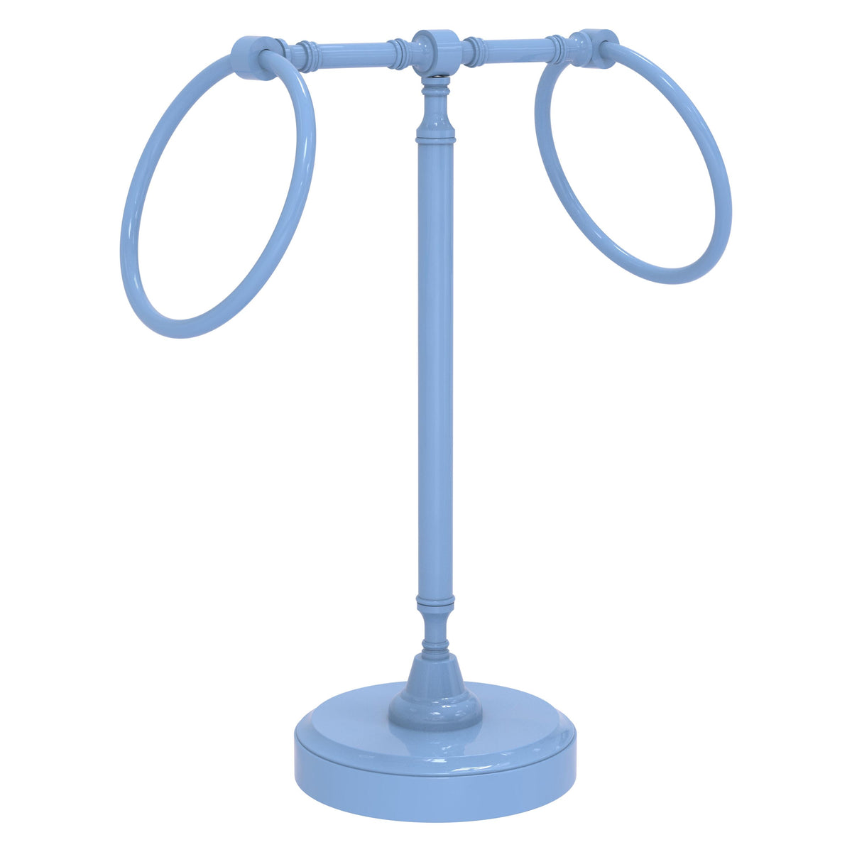 Vanity Top 2 Towel Ring Guest Towel Valet