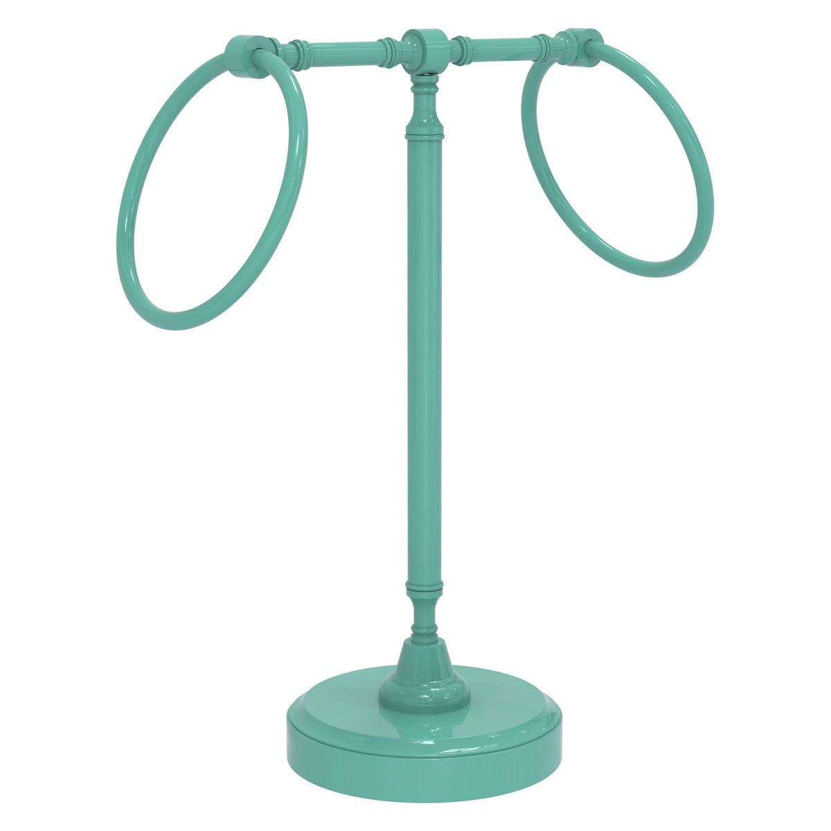 Vanity Top 2 Towel Ring Guest Towel Valet