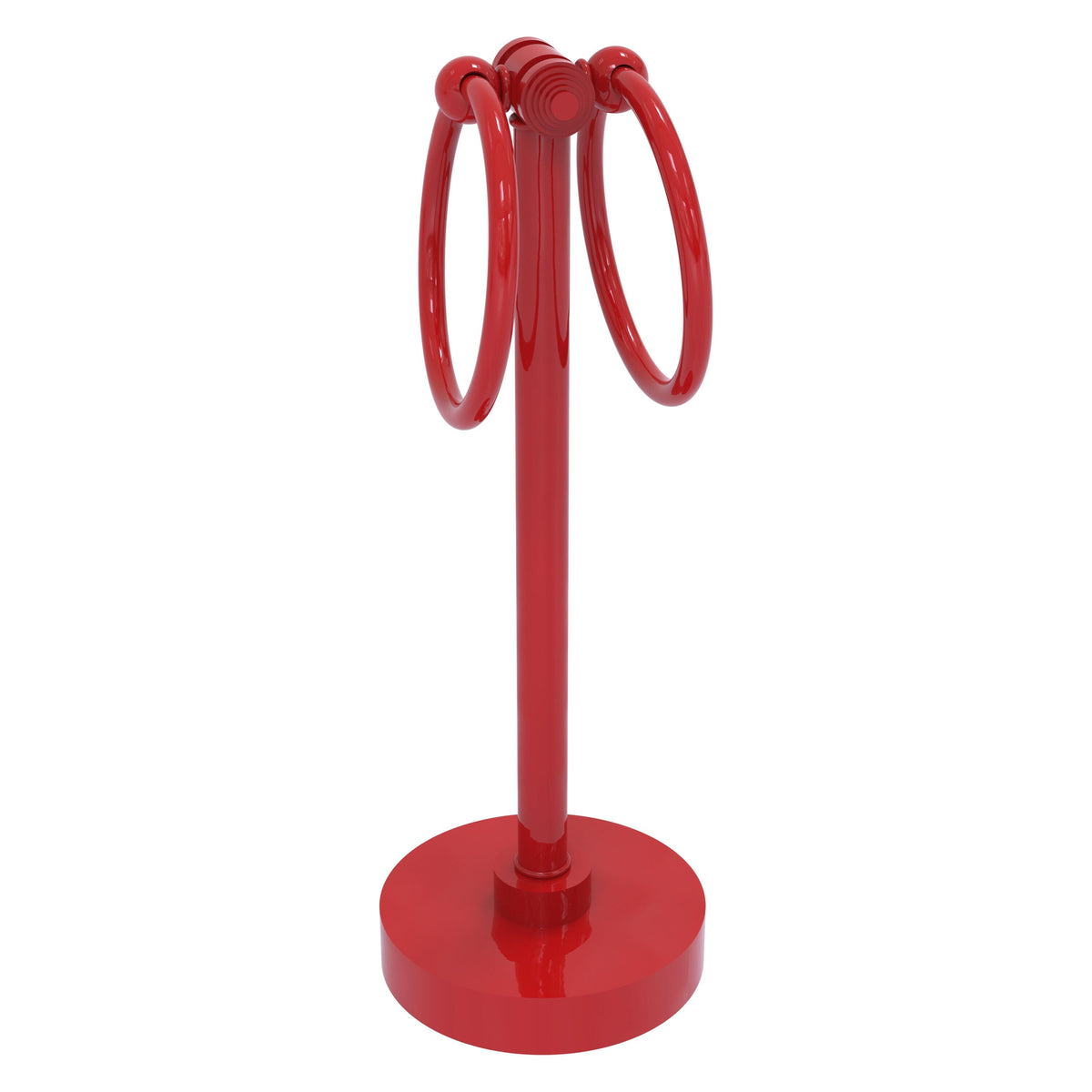 Vanity Top 2 Towel Ring Guest Towel Valet