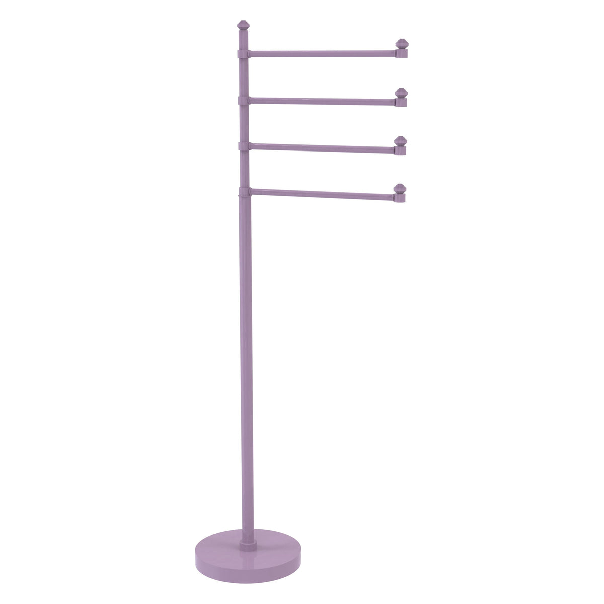 Freestanding 4 Pivoting Swing Arm Towel Stand