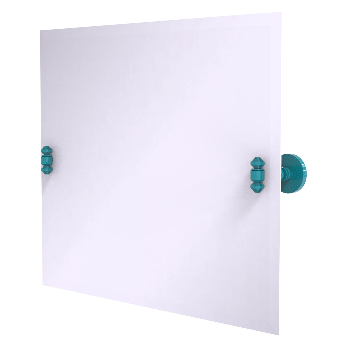 Frameless Landscape Rectangular Tilt Mirror with Beveled Edge