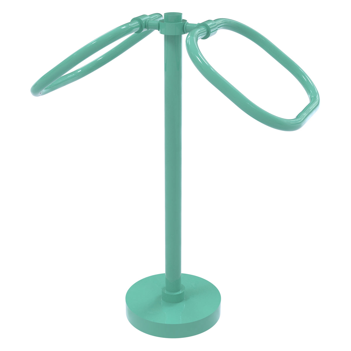Two Ring Oval Guest Towel Valet