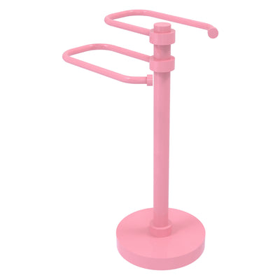 Freestanding Two Arm Guest Towel Valet