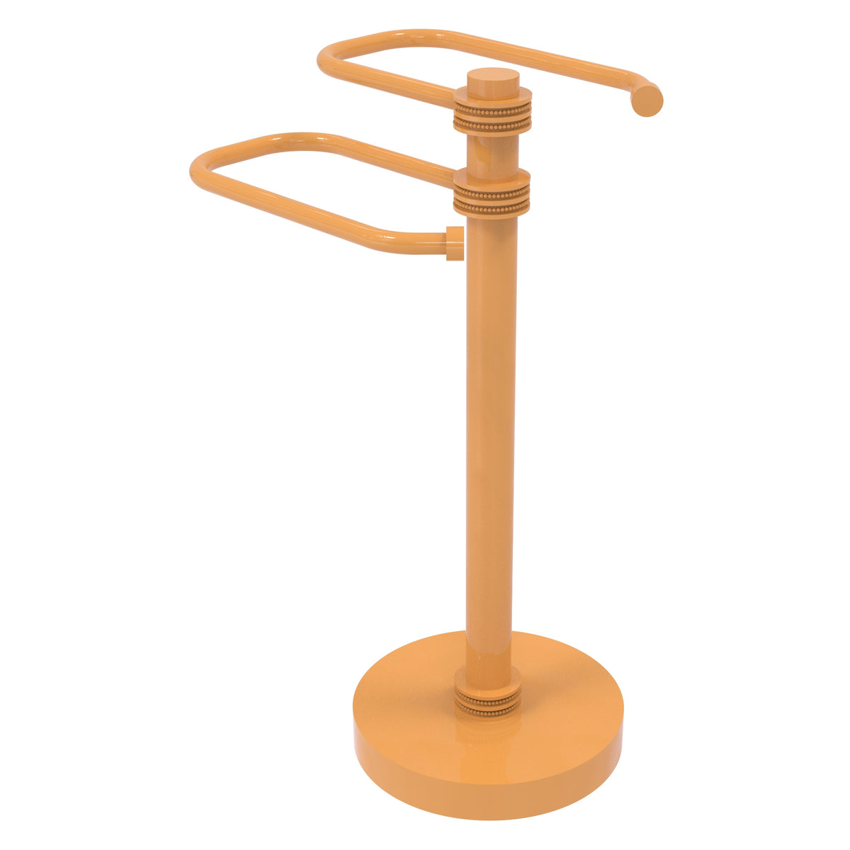 Freestanding Two Arm Guest Towel Valet