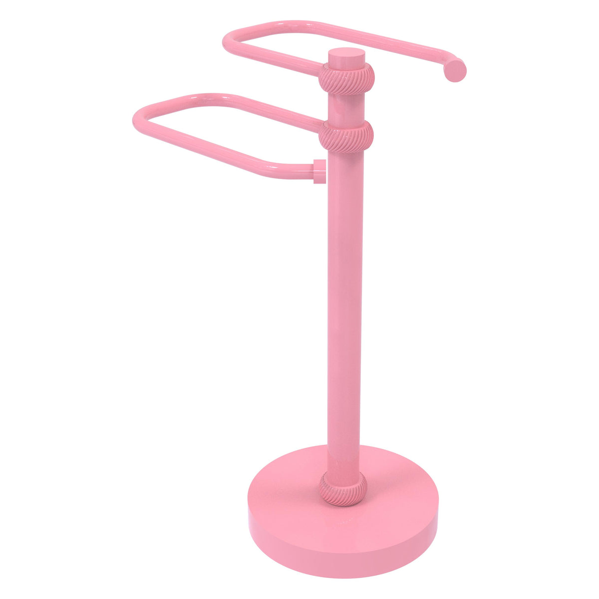 Freestanding Two Arm Guest Towel Valet