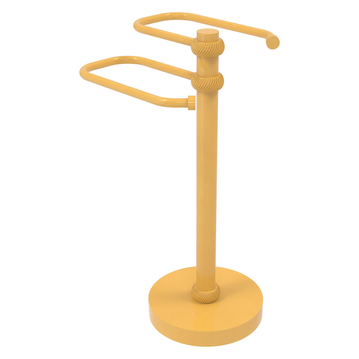 Freestanding Two Arm Guest Towel Valet
