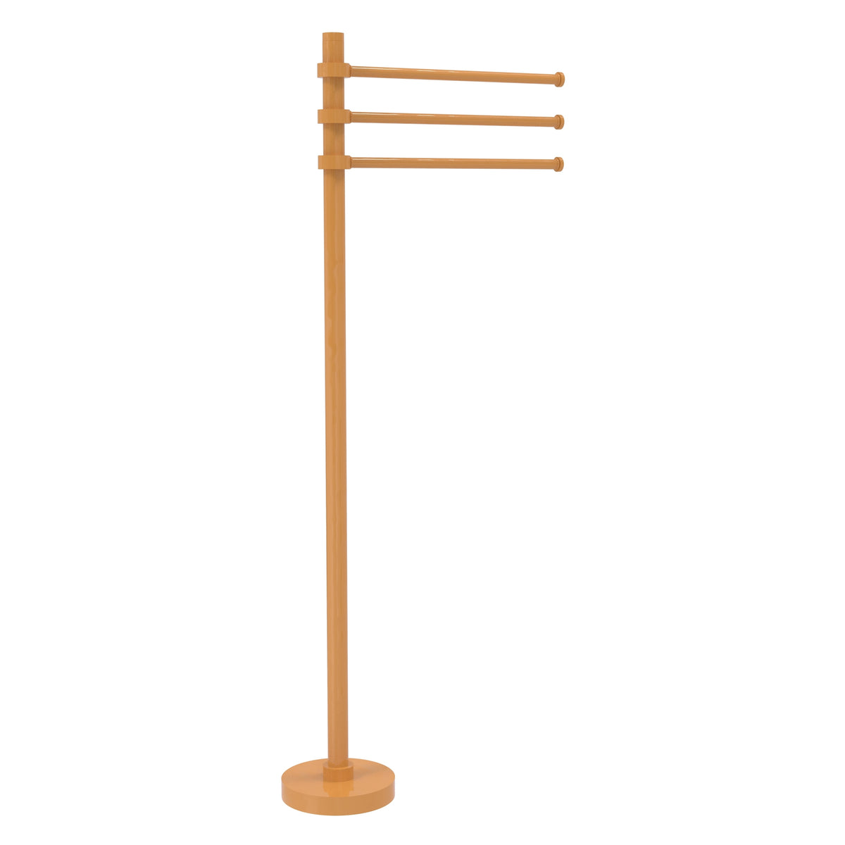 Towel Stand with 3 Pivoting 12 Inch Arms