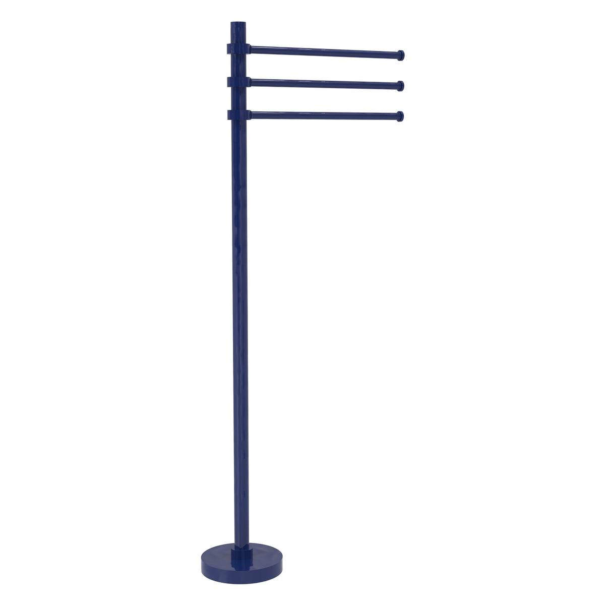 Towel Stand with 3 Pivoting 12 Inch Arms