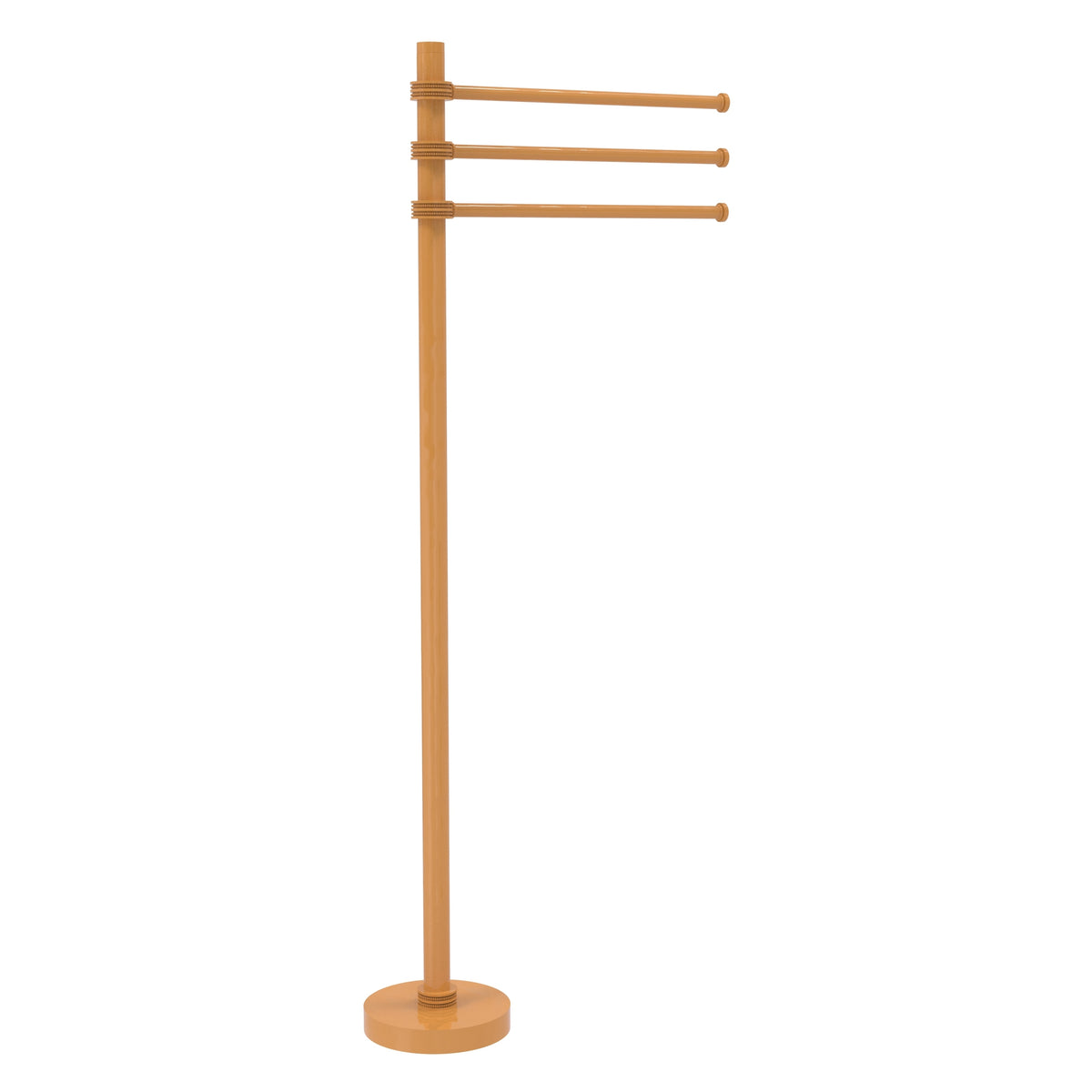 Towel Stand with 3 Pivoting 12 Inch Arms