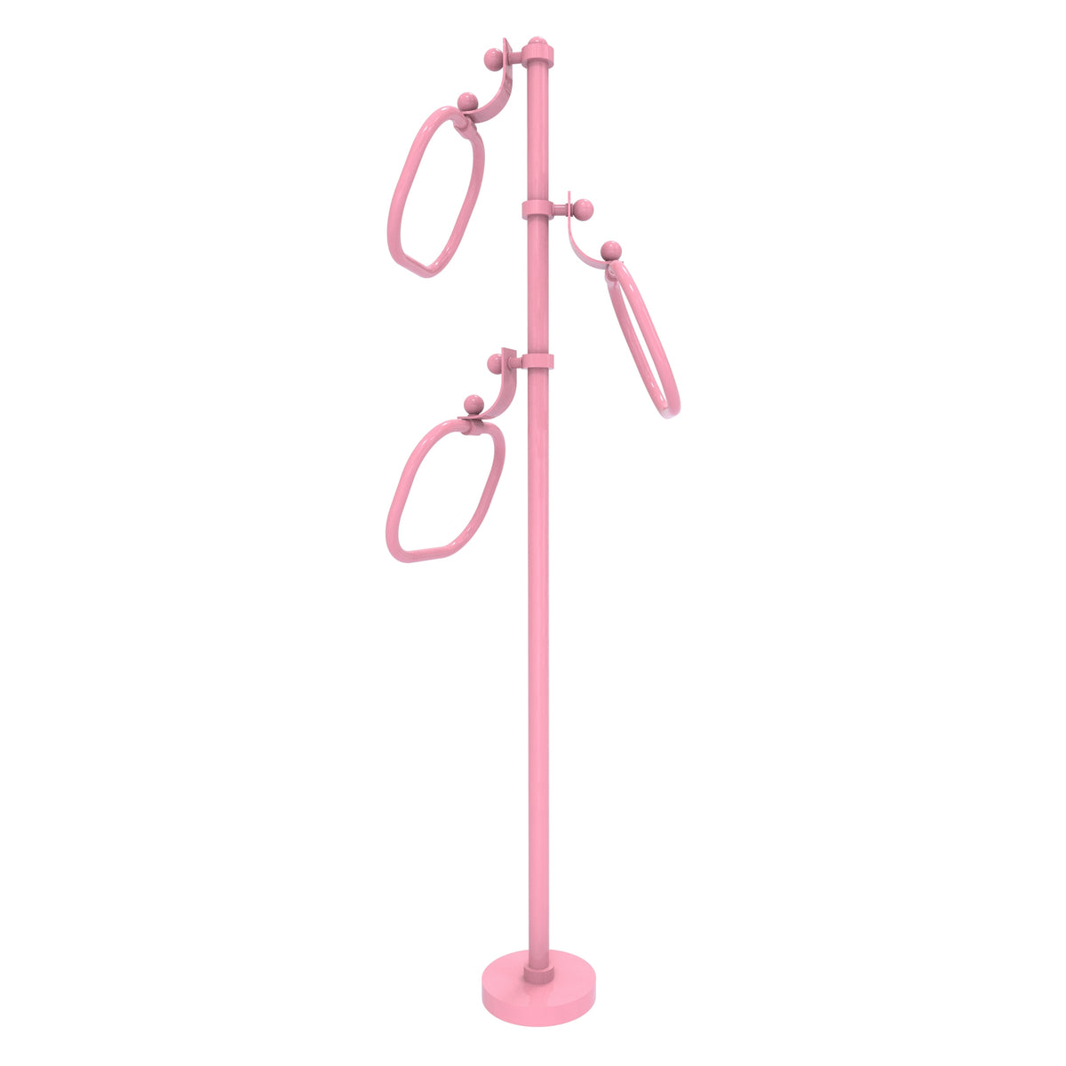 Towel Stand with 9 Inch Oval Towel Rings