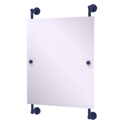 Waverly Place Collection Rectangular Frameless Rail Mounted Mirror
