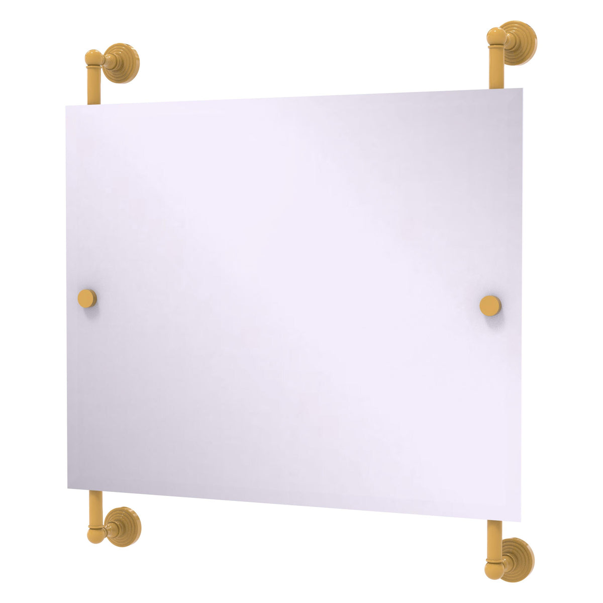 Waverly Place Landscape Rectangular Frameless Rail Mounted Mirror