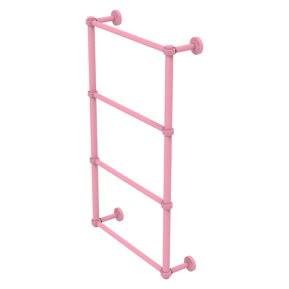 Waverly Place Collection 4 Tier Ladder Towel Bar with Grooved Accents