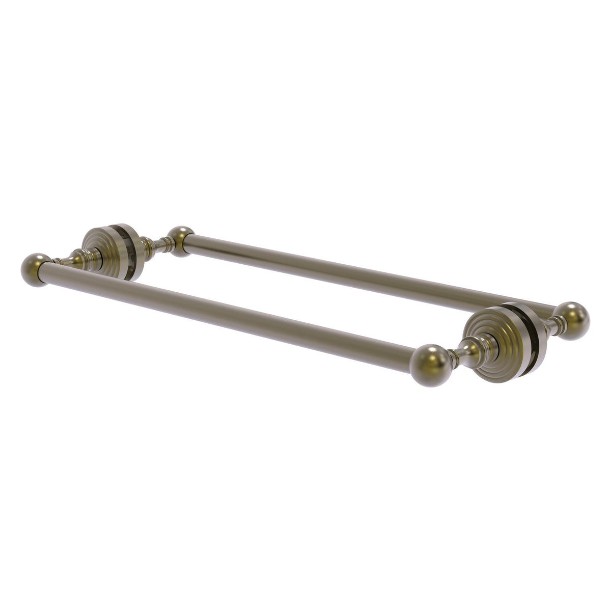 Waverly Place Collection Back to Back Shower Door Towel Bar