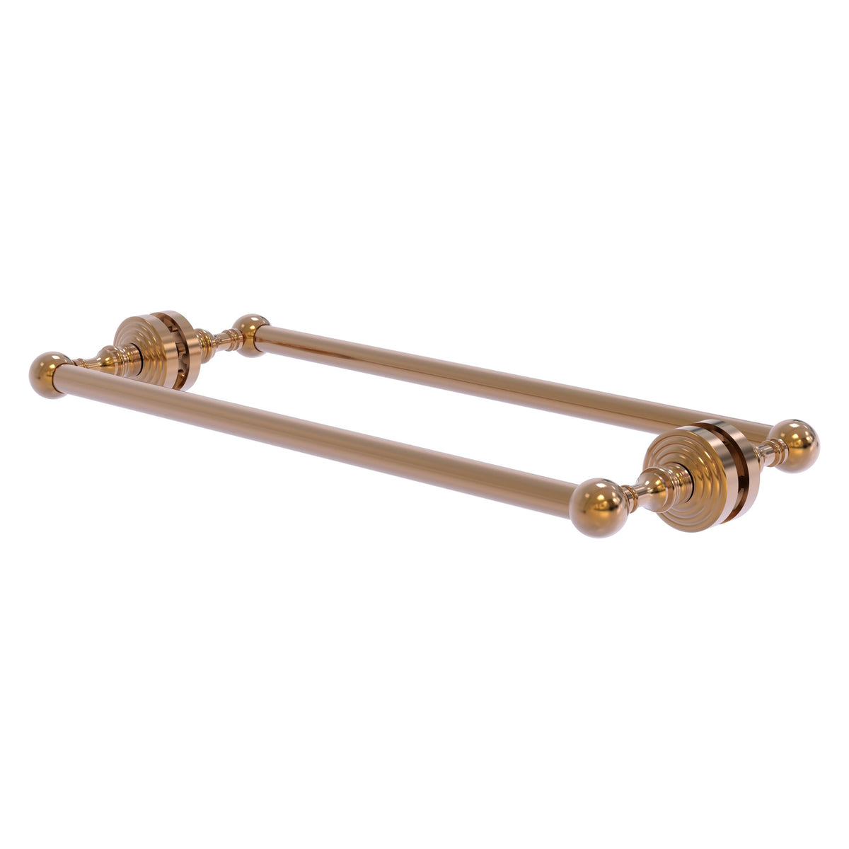 Waverly Place Collection Back to Back Shower Door Towel Bar