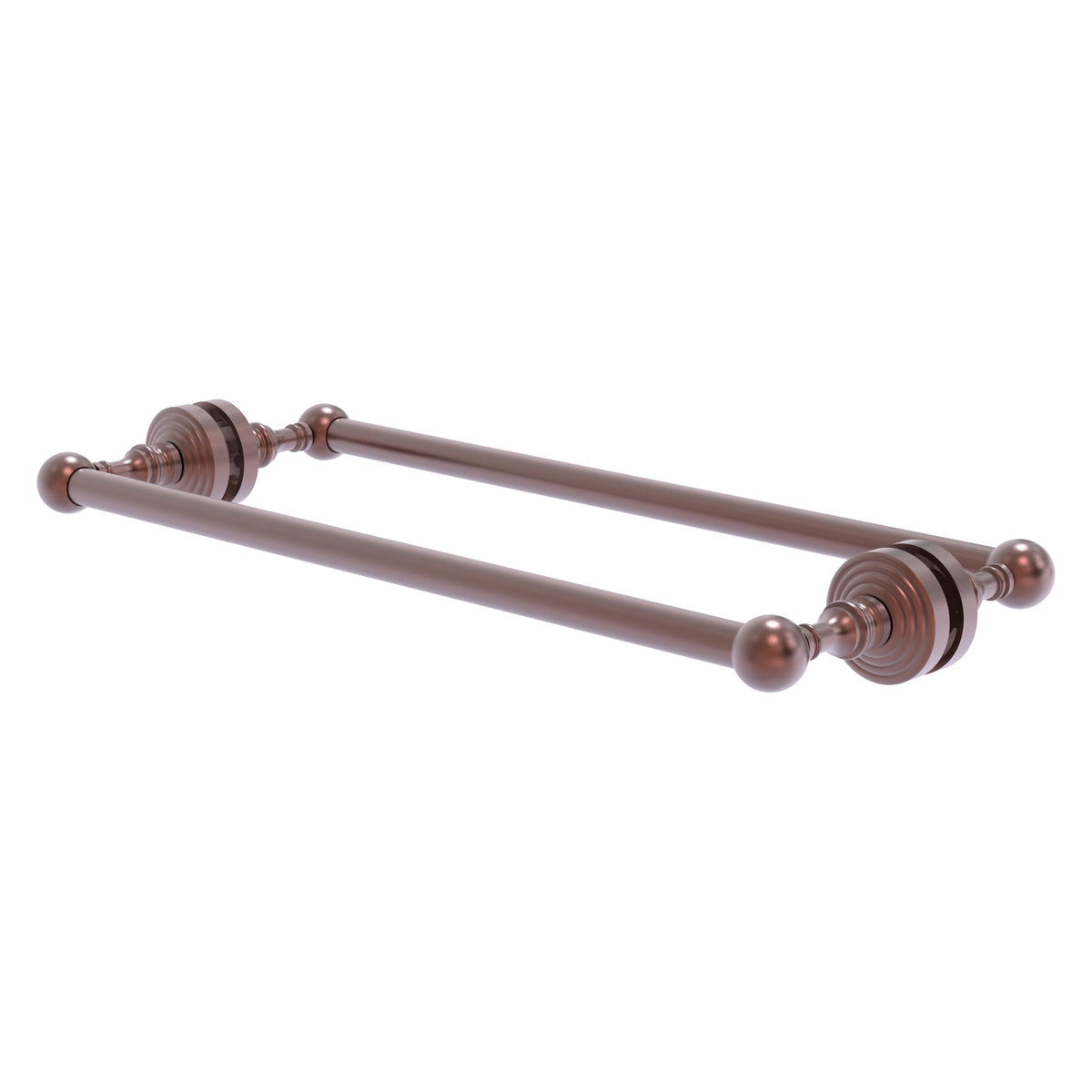 Waverly Place Collection Back to Back Shower Door Towel Bar