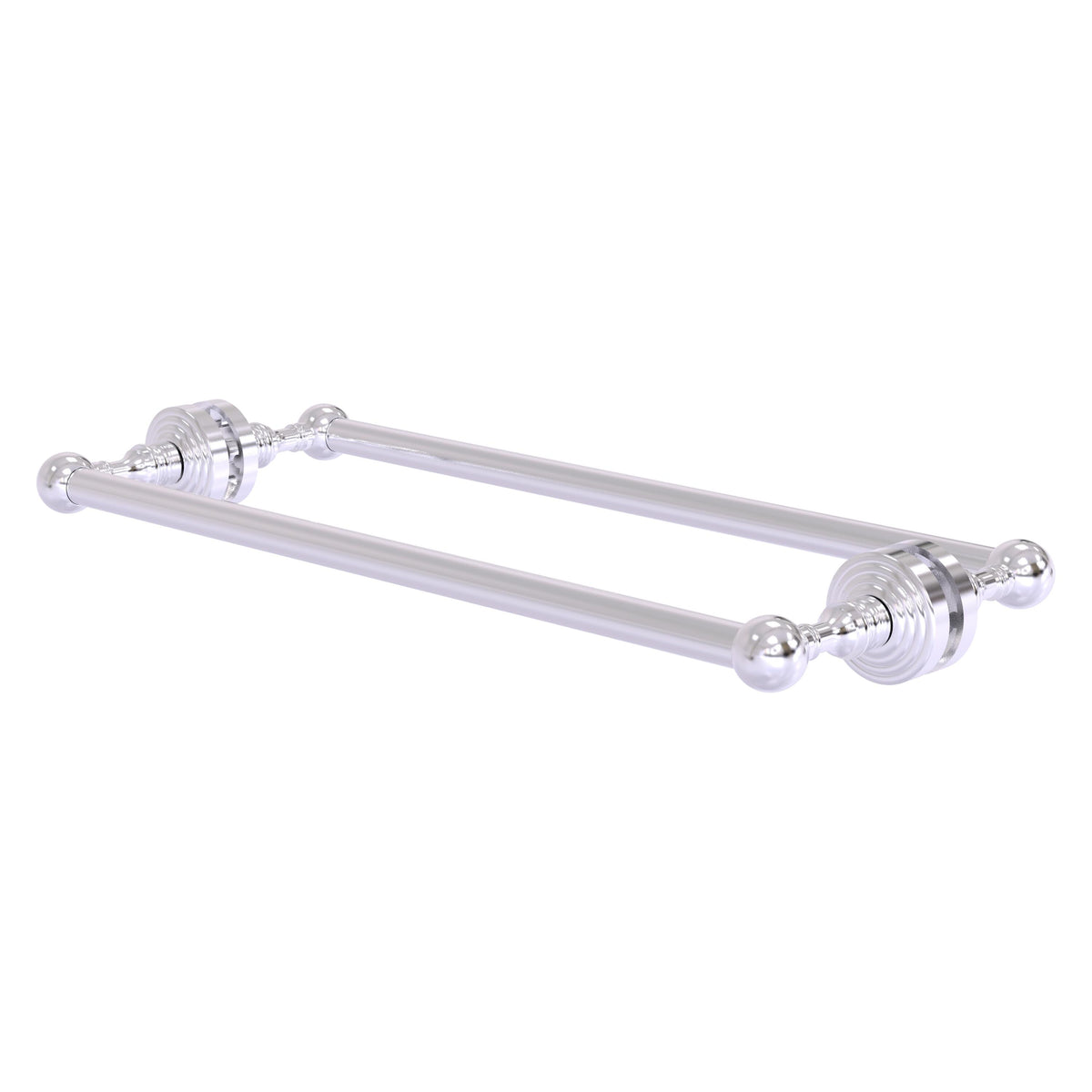 Waverly Place Collection Back to Back Shower Door Towel Bar