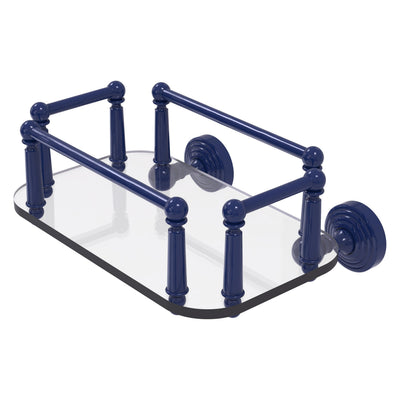 Waverly Place Collection Wall Mounted Glass Guest Towel Tray