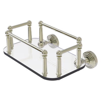 Waverly Place Collection Wall Mounted Glass Guest Towel Tray