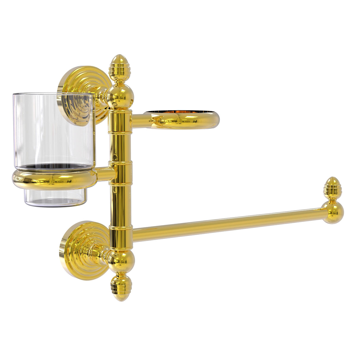 Waverly Place Collection Hair Dryer Holder and Organizer