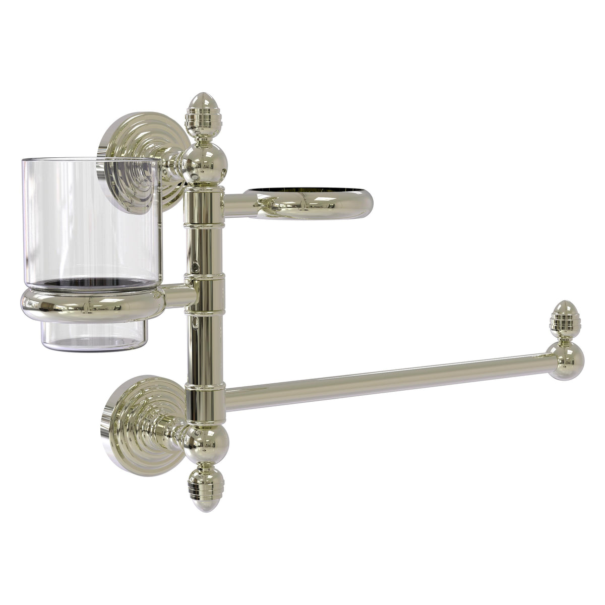 Waverly Place Collection Hair Dryer Holder and Organizer