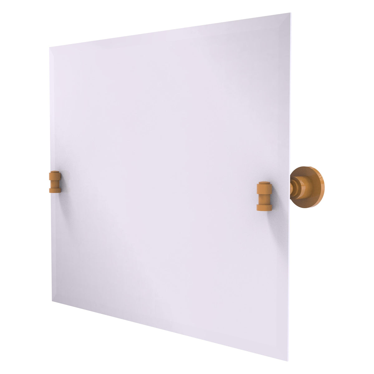 Frameless Landscape Rectangular Tilt Mirror with Beveled Edge