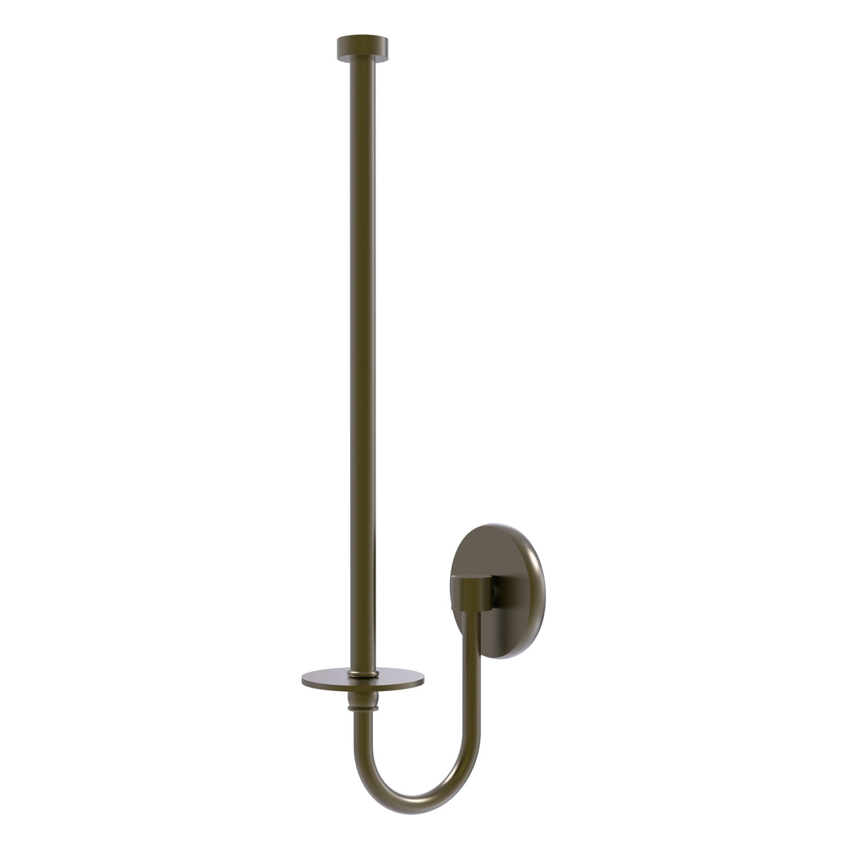 Skyline Collection 15-Inch Wall-Mounted Paper Towel Holder, Solid Brass