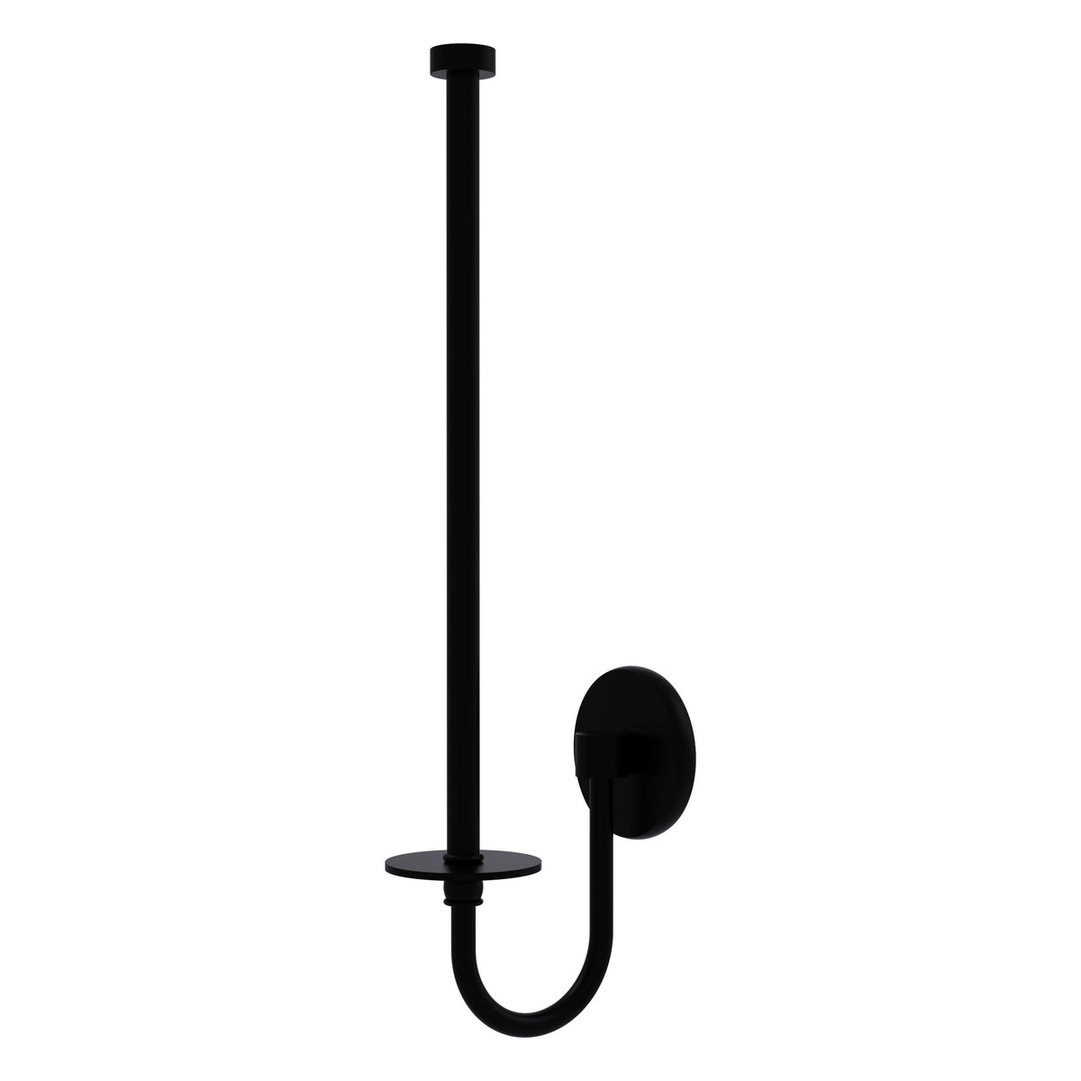 Skyline Collection 15-Inch Wall-Mounted Paper Towel Holder, Solid Brass