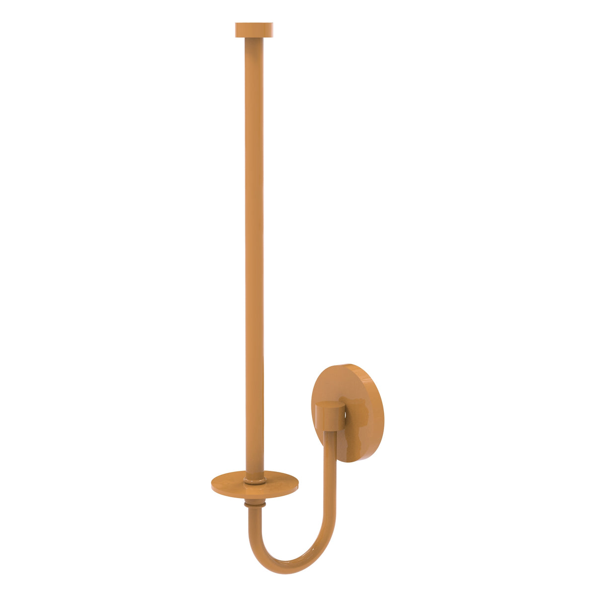 Skyline Collection 15-Inch Wall-Mounted Paper Towel Holder, Solid Brass