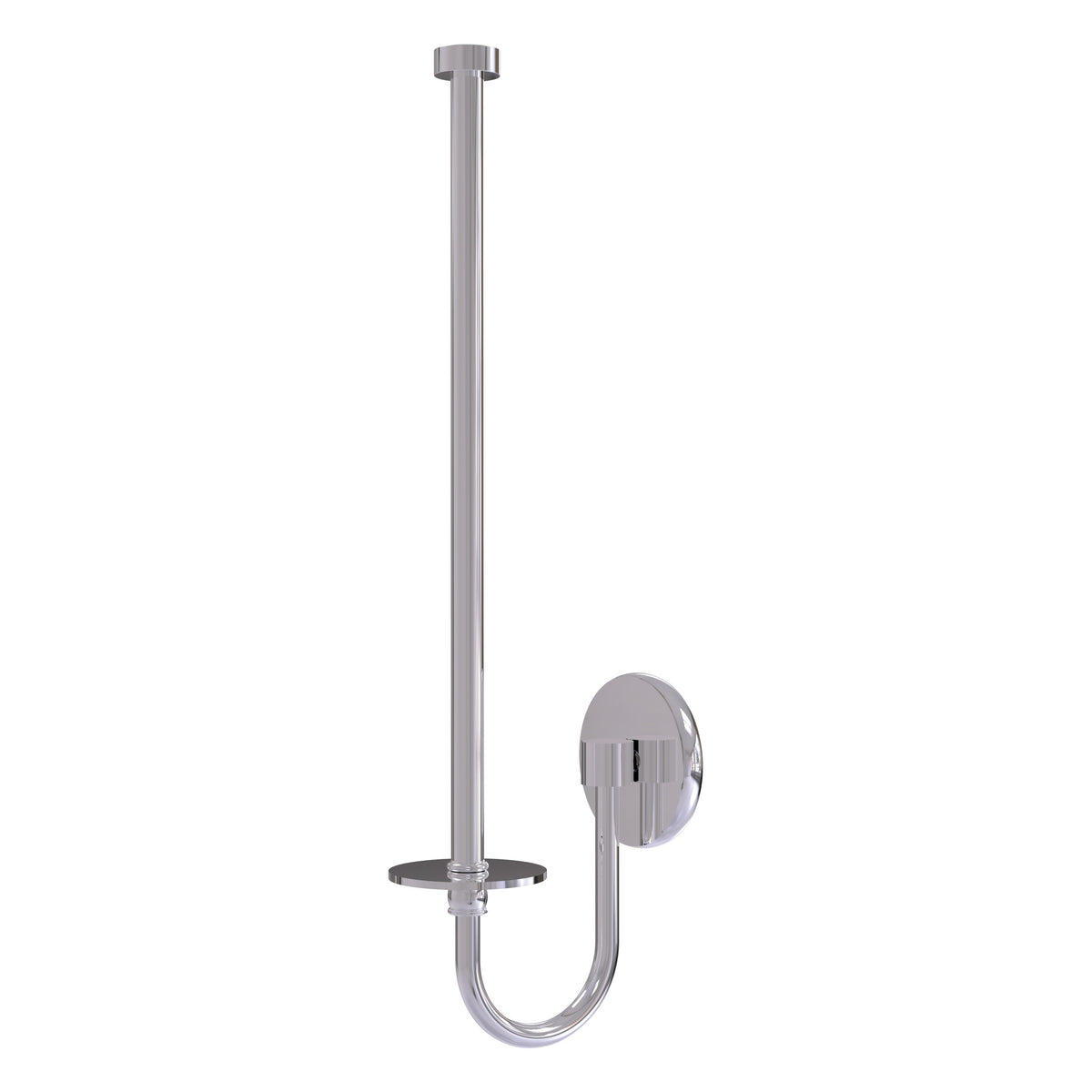Skyline Collection 15-Inch Wall-Mounted Paper Towel Holder, Solid Brass