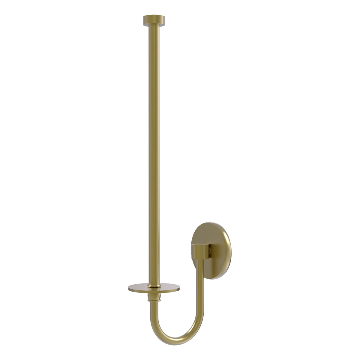 Skyline Collection 15-Inch Wall-Mounted Paper Towel Holder, Solid Brass