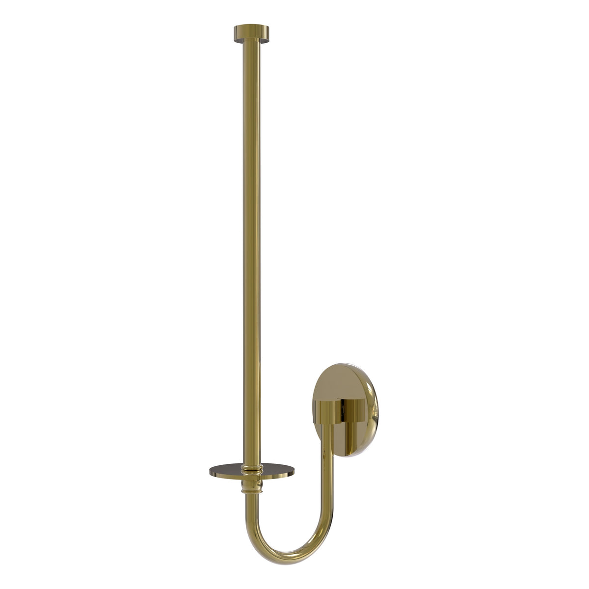 Skyline Collection 15-Inch Wall-Mounted Paper Towel Holder, Solid Brass