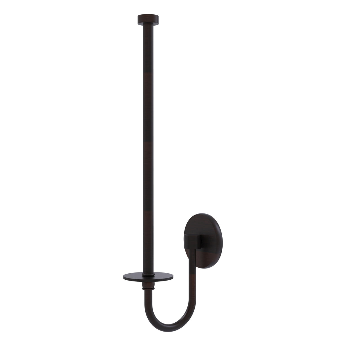 Skyline Collection 15-Inch Wall-Mounted Paper Towel Holder, Solid Brass