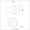 1 Inch Cabinet Knob